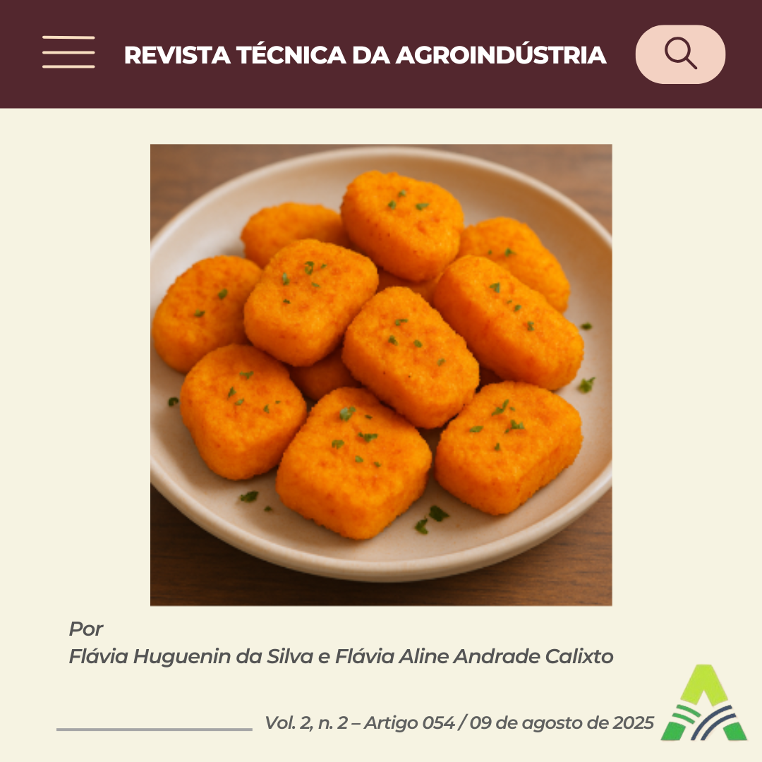 DESENVOLVIMENTO DE “NUGGETS” DE PEIXE COM ADIÇÃO DE INGREDIENTES VEGETAIS PARA VALORIZAÇÃO DO PEQUENO PRODUTOR RURAL